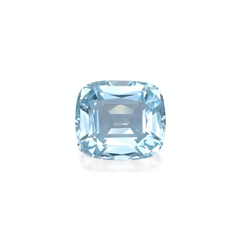 CUSHION-cut Aquamarine Baby Blue 19.54 carats