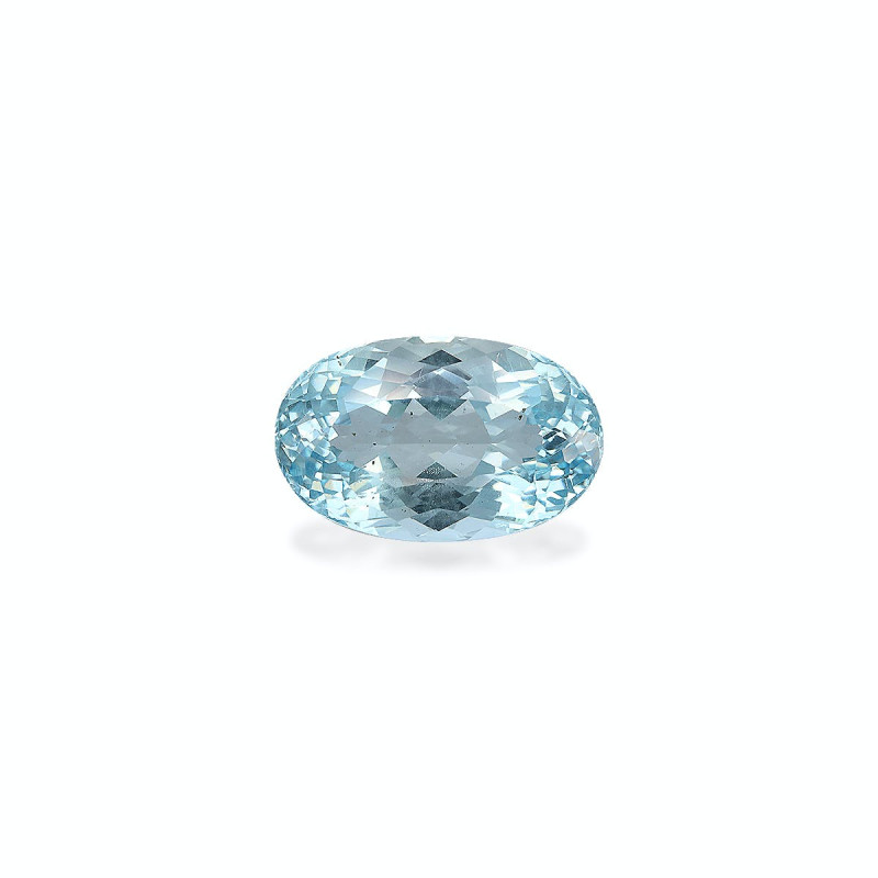 Aigue-Marine taille OVALE Bleu Ciel 18.93 carats