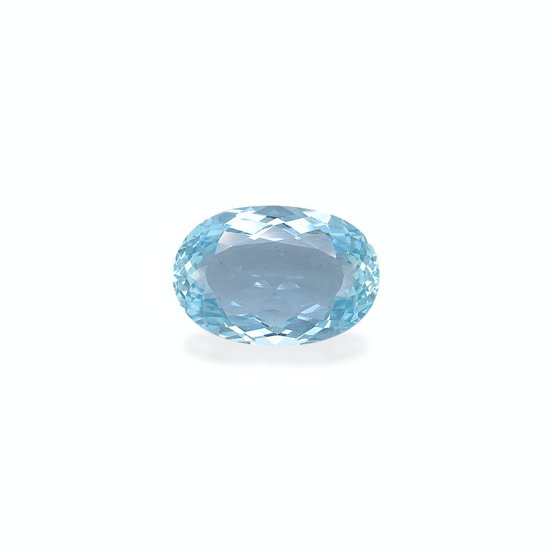 Aguamarina taille OVALE Baby Blue 28.10 carats
