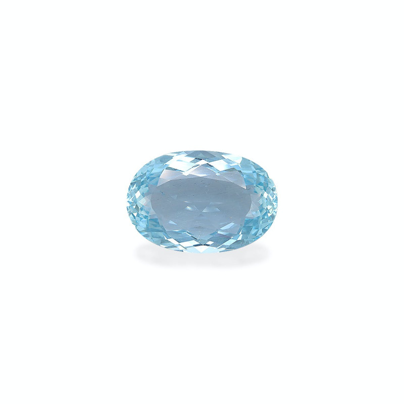 Aigue-Marine taille OVALE Baby Blue 28.10 carats
