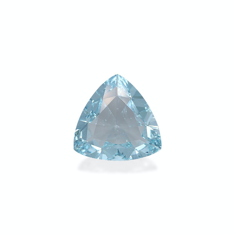 Aigue-Marine taille Trilliant Bleu Ciel 12.05 carats