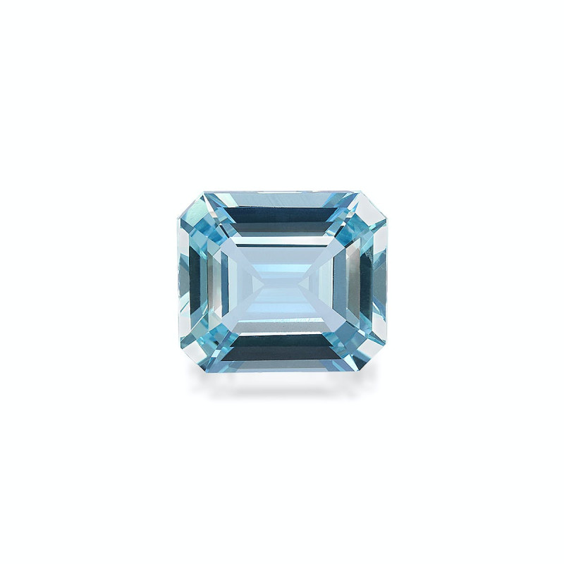 Aguamarina taille RECTANGULARE Ice Blue 13.94 carats