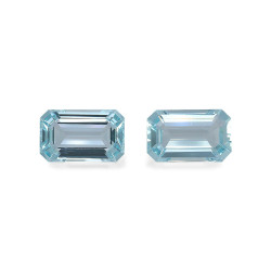 RECTANGULAR-cut Aquamarine...