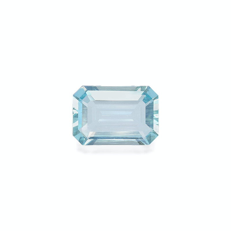RECTANGULAR-cut Aquamarine Baby Blue 9.30 carats