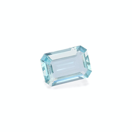 Aquamarin lengte RECHTECKIG Baby blau 9.30 karaten