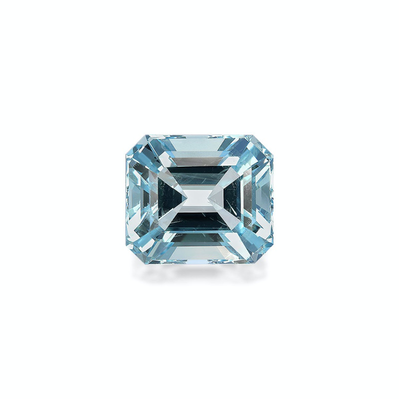 Aguamarina taille RECTANGULARE Bleu Ciel 12.43 carats