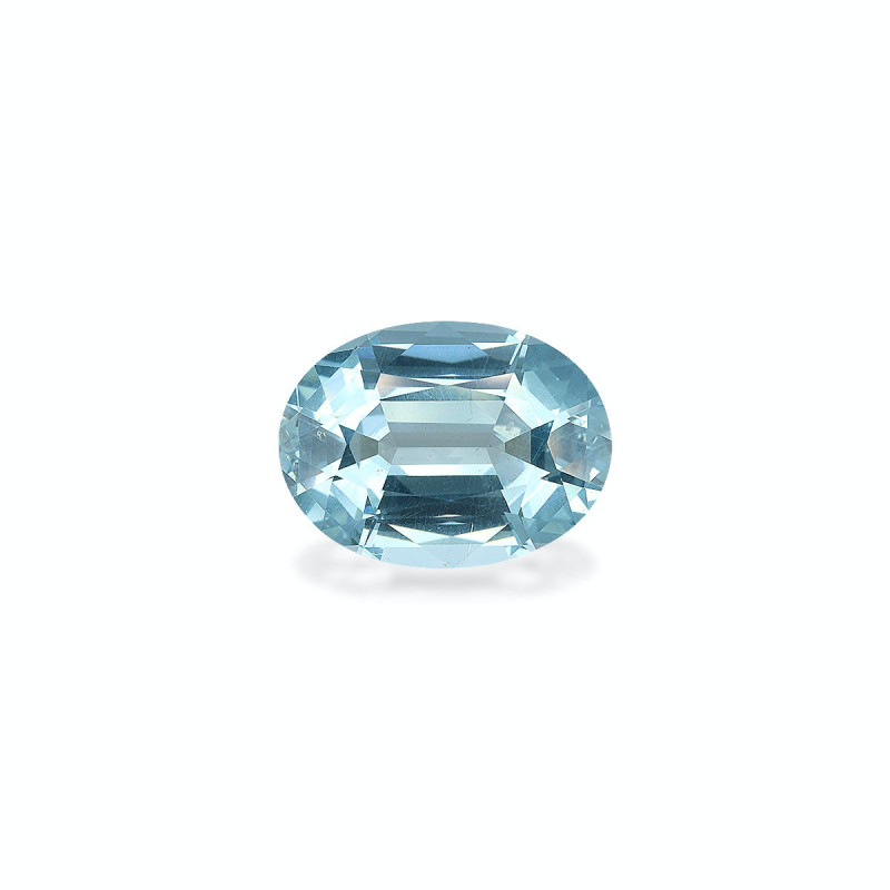 Aigue-Marine taille OVALE Baby Blue 26.13 carats