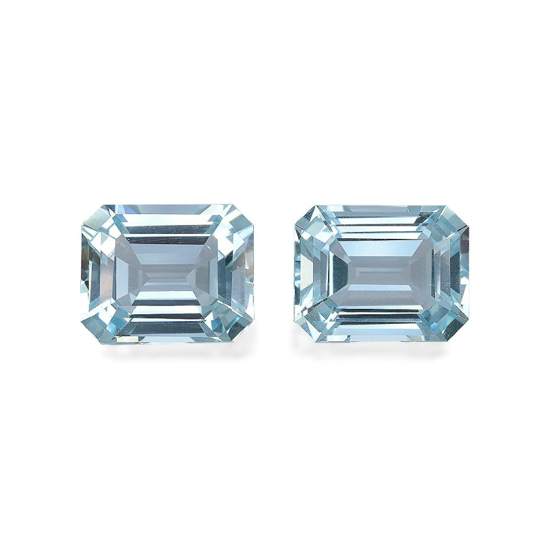 RECTANGULAR-cut Aquamarine Baby Blue 21.66 carats