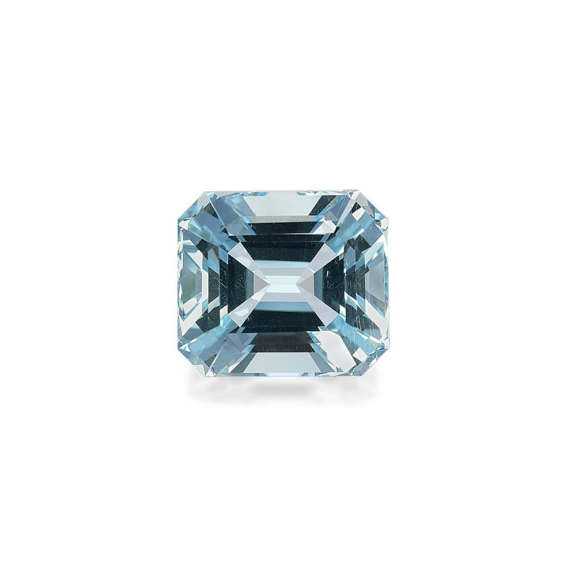 RECTANGULAR-cut Aquamarine Sky Blue 12.56 carats