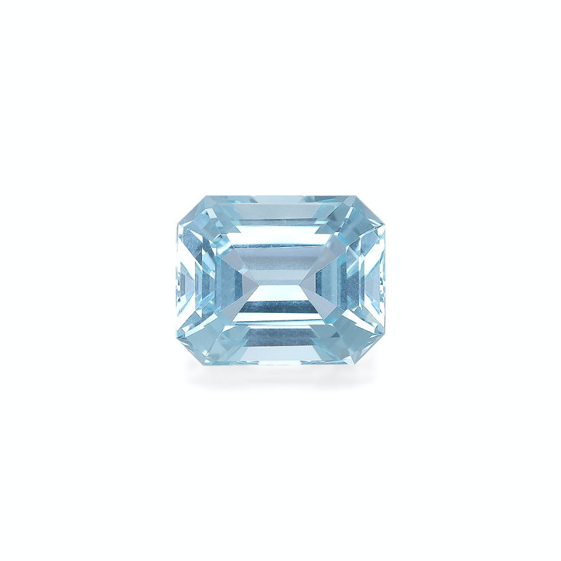 Aguamarina taille RECTANGULARE Baby Blue 15.08 carats