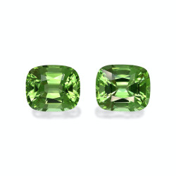 CUSHION-cut Peridot Green...