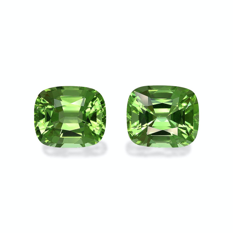 CUSHION-cut Peridot Green 18.15 carats