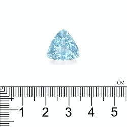 Trilliant geslepen Baby Blauwe Aquamarijn van 9,34 karaat