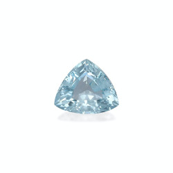 Trilliant-cut Aquamarine...