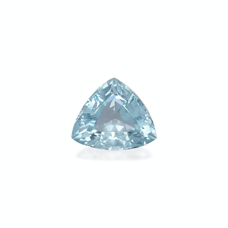 Aigue-Marine taille Trilliant Baby Blue 11.03 carats