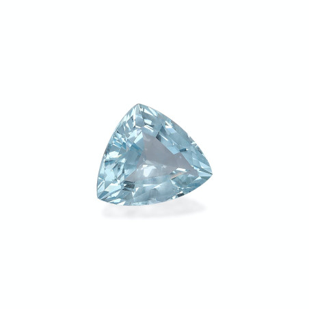 Aguamarina taille Trilliant Baby Blue 10.07 carats