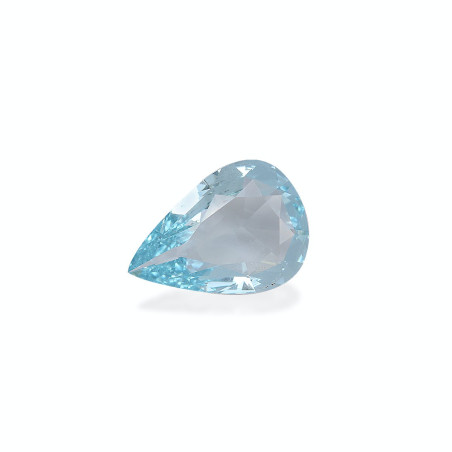 海蓝宝 taille 梨子 蔚蓝色的婴儿 6.56 carats