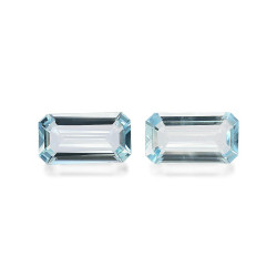 海蓝宝 taille 矩形的 蓝天 9.19 carats