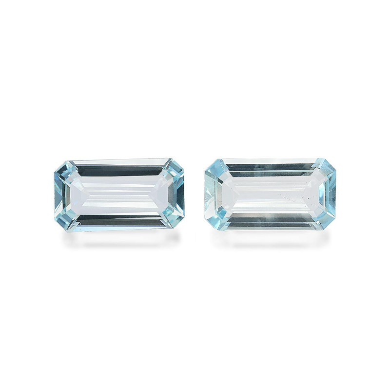 海蓝宝 taille 矩形的 蓝天 9.19 carats