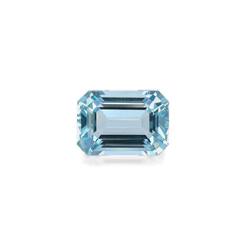 Aigue-Marine taille RECTANGULARE Ice Blue 7.23 carats