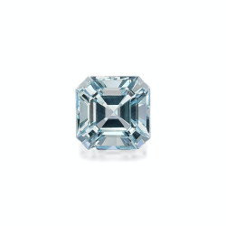 海蓝宝 taille 方块 蓝天 5.40 carats