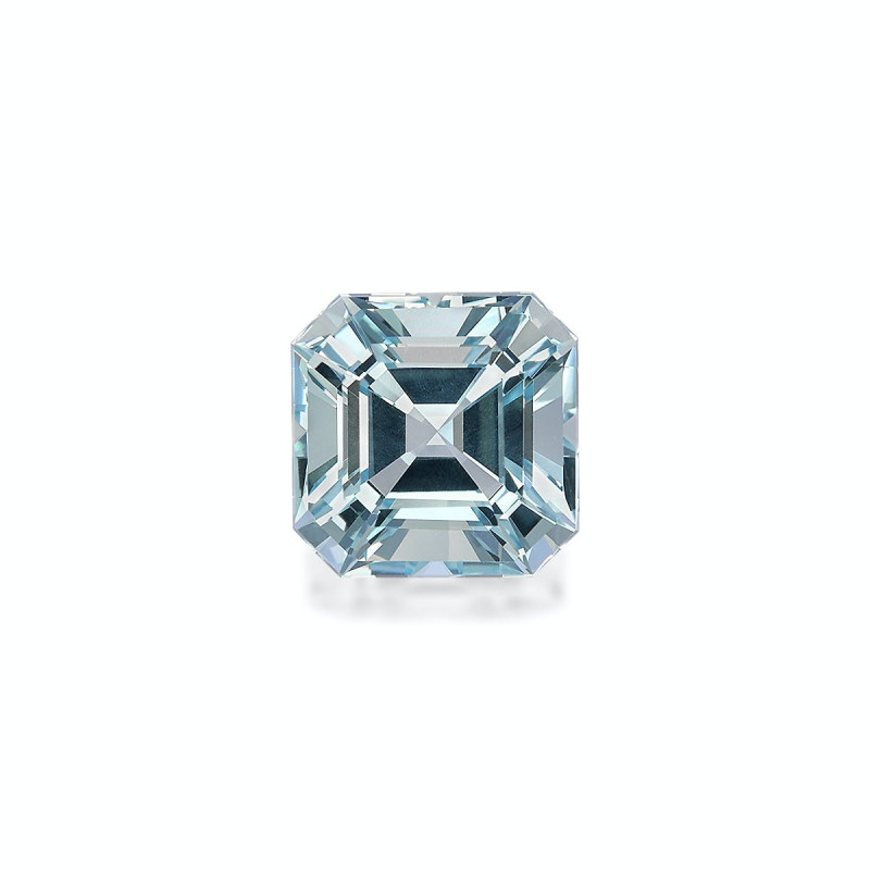 Aquamarin lengte QUADRAT Himmelblau 5.40 karaten