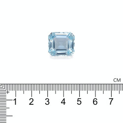 Rechthoekig geslepen Aquamarijn Baby Blauw 17,35 karaat