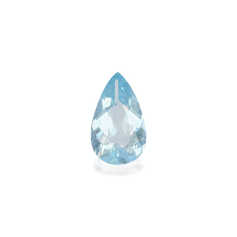 Aguamarina taille Poire Baby Blue 7.27 carats