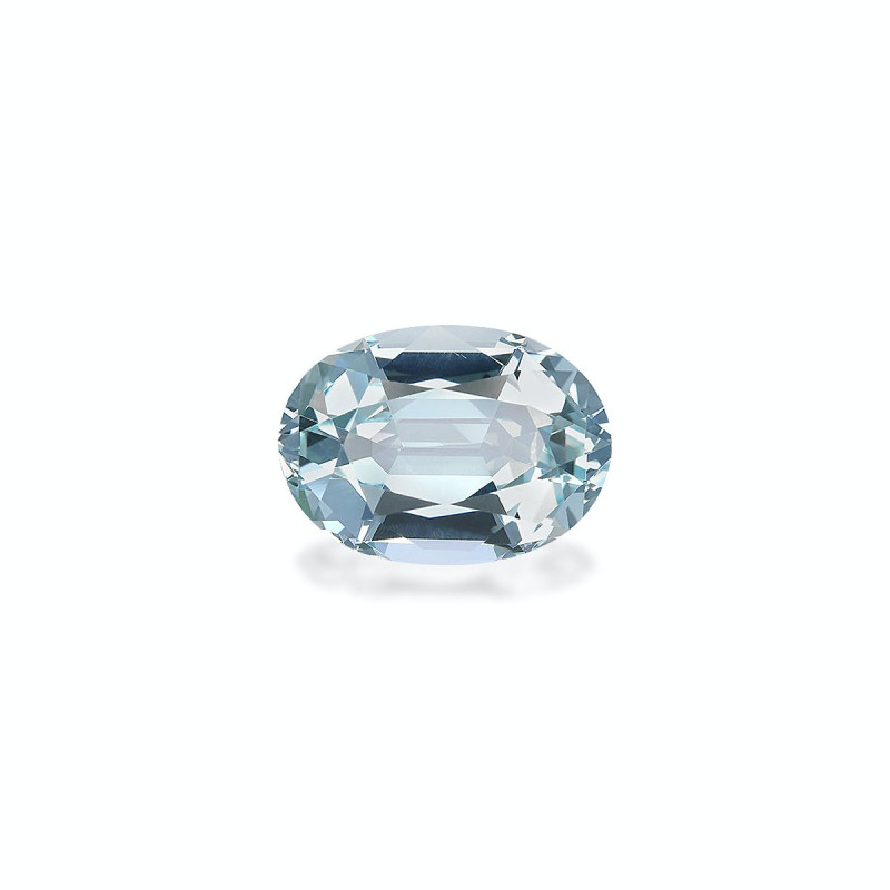 Aquamarin lengte OVAL Himmelblau 5.54 karaten