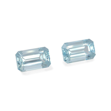 海蓝宝 taille 矩形的 蔚蓝色的婴儿 12.12 carats