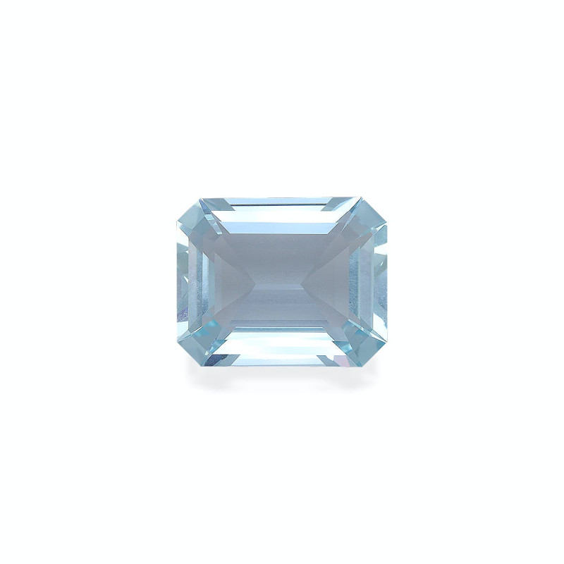 RECTANGULAR-cut Aquamarine Baby Blue 5.61 carats