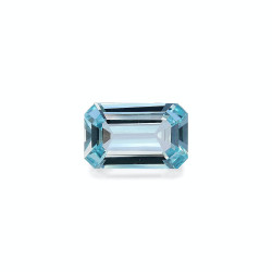 矩形切割宝石蓝色海蓝宝石5.94克拉