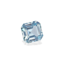 Vierkant geslepen Aquamarijn Baby Blauw 5.19 karaat