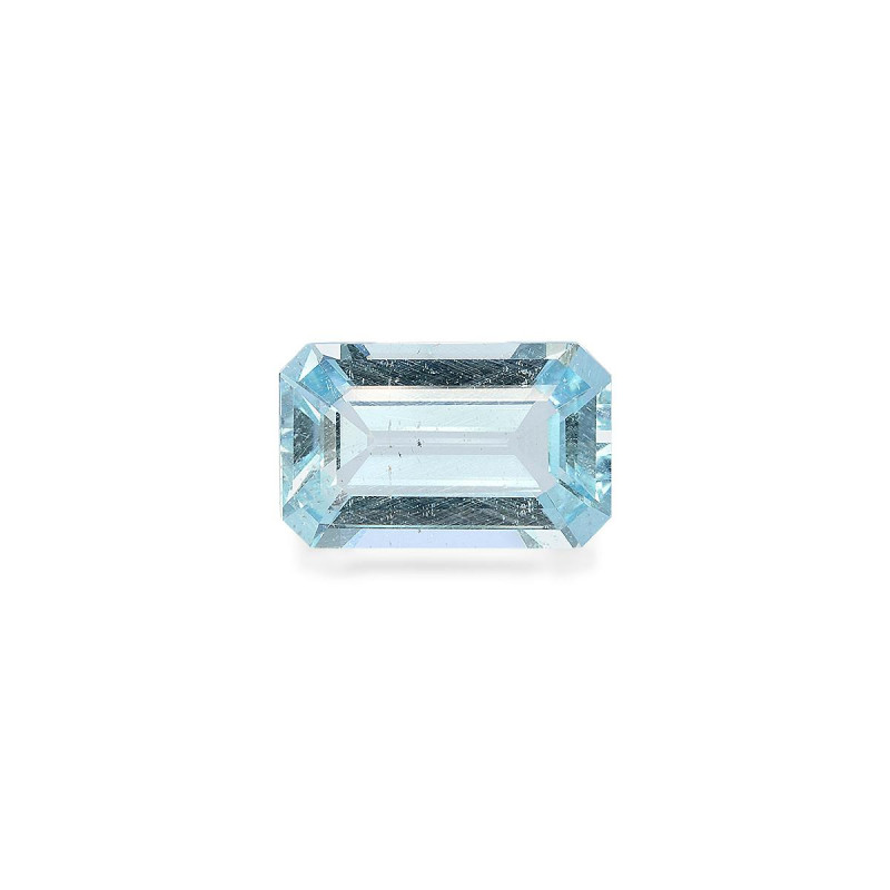 Aguamarina taille RECTANGULARE Baby Blue 10.31 carats