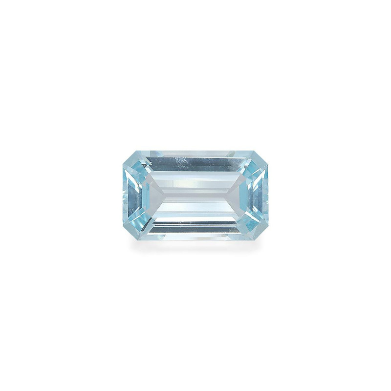 RECTANGULAR-cut Aquamarine Baby Blue 10.07 carats
