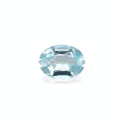 OVAL-cut Aquamarine Sky...