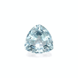 Trilliant-cut Aquamarine...