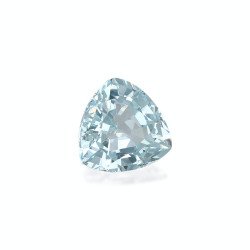 Trilliant geslepen Hemelsblauwe Aquamarijn van 11,50 karaat