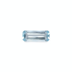 RECTANGULAR-cut Aquamarine...