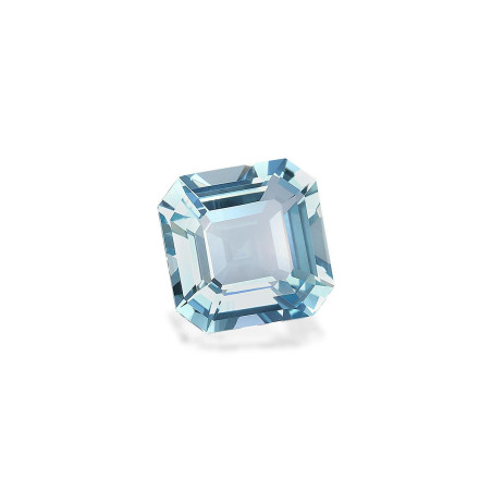 海蓝宝 taille 方块 蔚蓝色的婴儿 3.94 carats