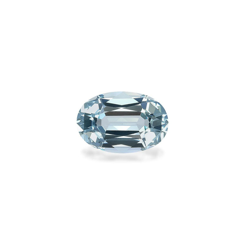 OVAL-cut Aquamarine Sky Blue 5.44 carats