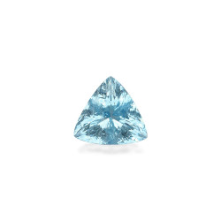 Trilliant-cut Aquamarine...