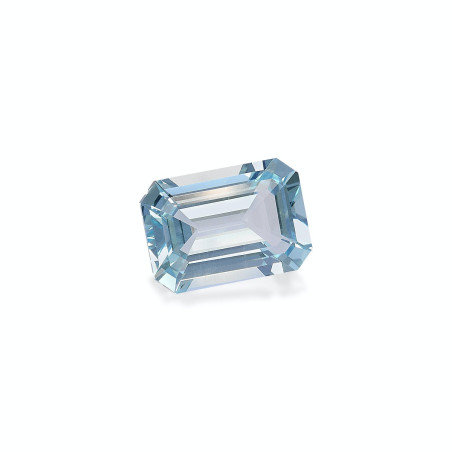 RECTANGULAR-cut Aquamarine Baby Blue 5.55 carats