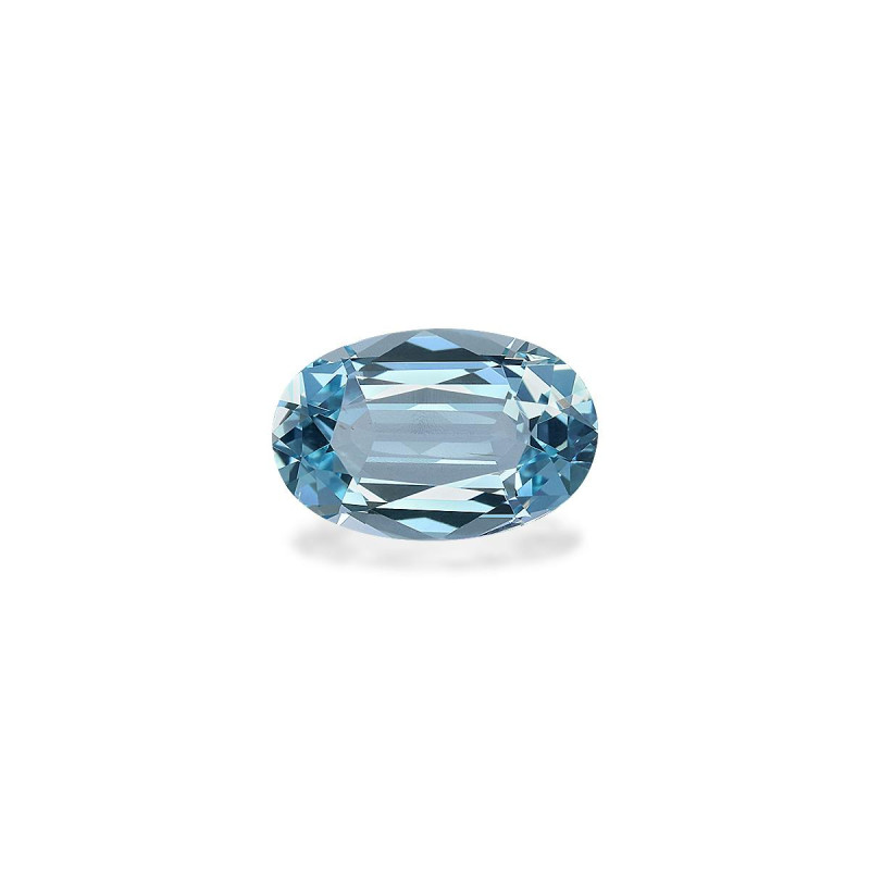 Aquamarin lengte OVAL Blau 1.89 karaten