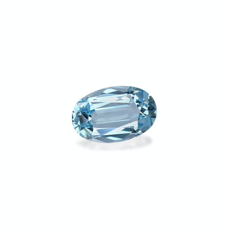 OVAL-cut Aquamarine Blue 1.89 carats