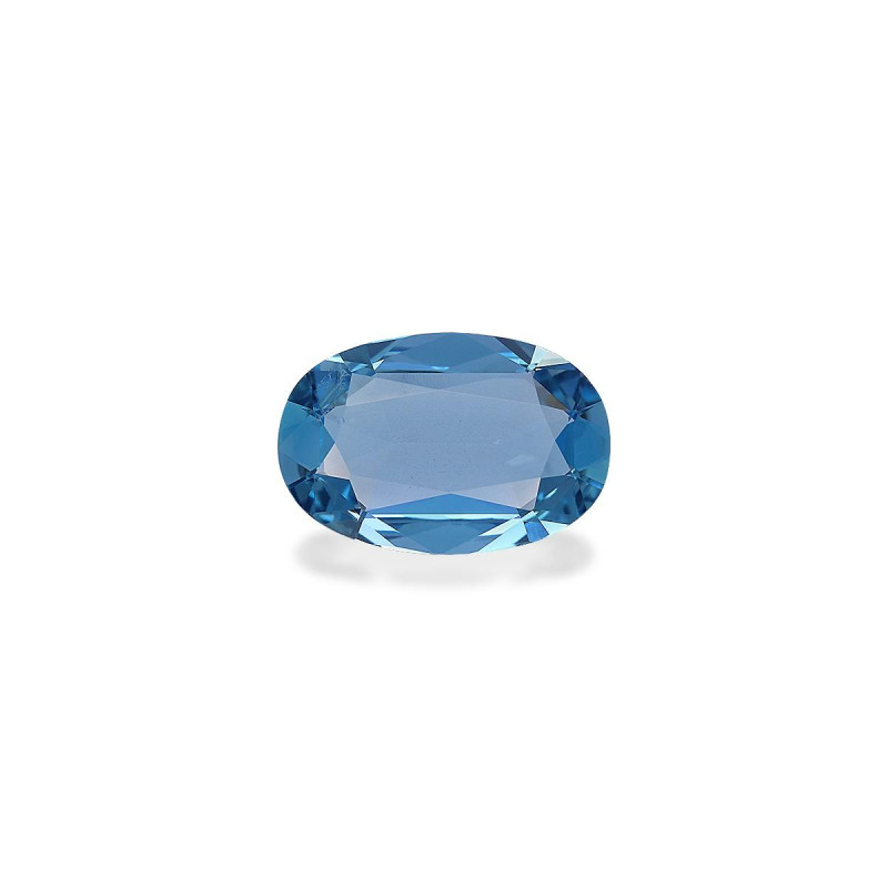 Aigue-Marine taille OVALE Ice Blue 2.04 carats