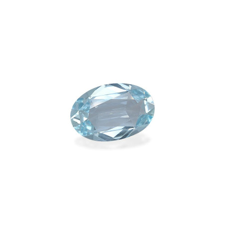 Aquamarin lengte OVAL Baby blau 7.56 karaten