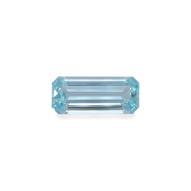 Aquamarin lengte RECHTECKIG Baby blau 41.36 karaten