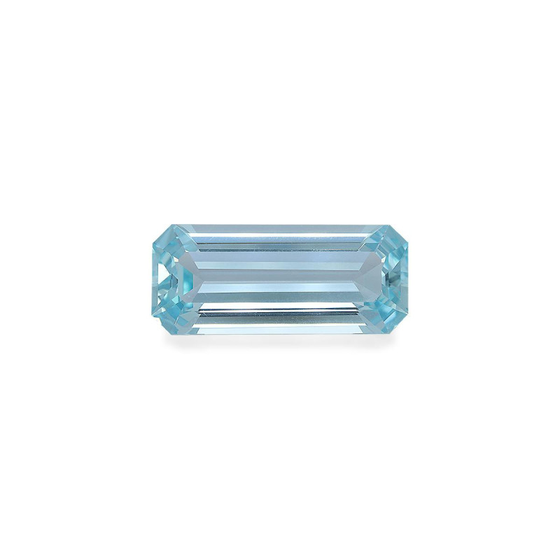 RECTANGULAR-cut Aquamarine Baby Blue 41.36 carats