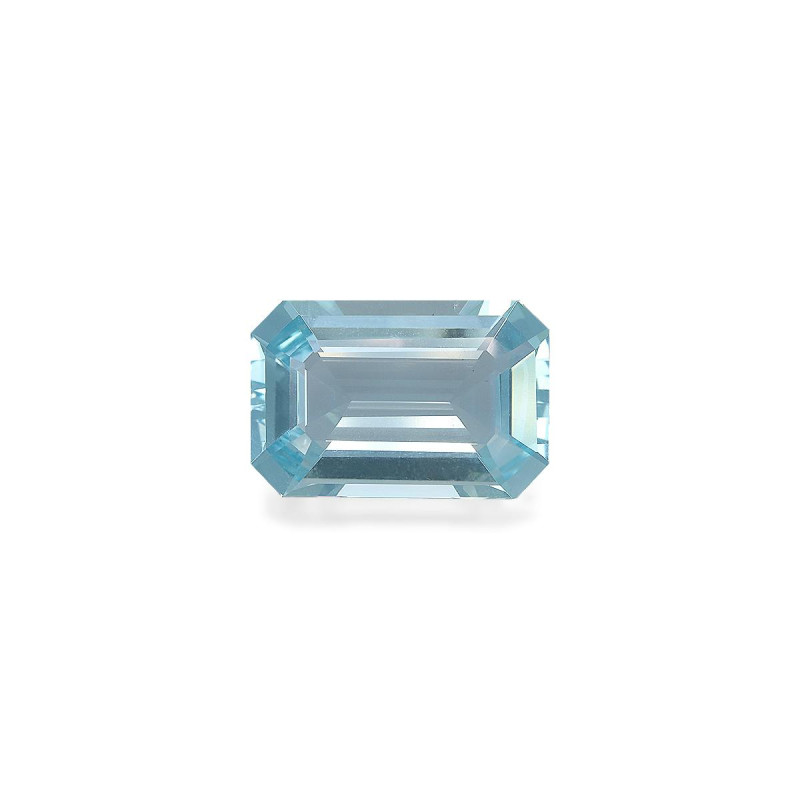 Aquamarin lengte RECHTECKIG Baby blau 12.30 karaten
